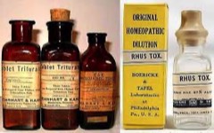 Homeopathic medicines