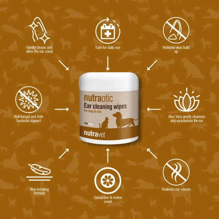 Nutraotic – Ear wipes